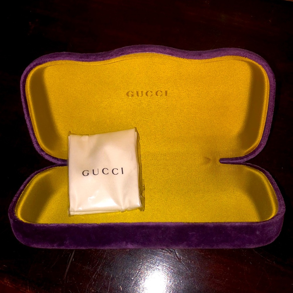 Gucci eyeglass case